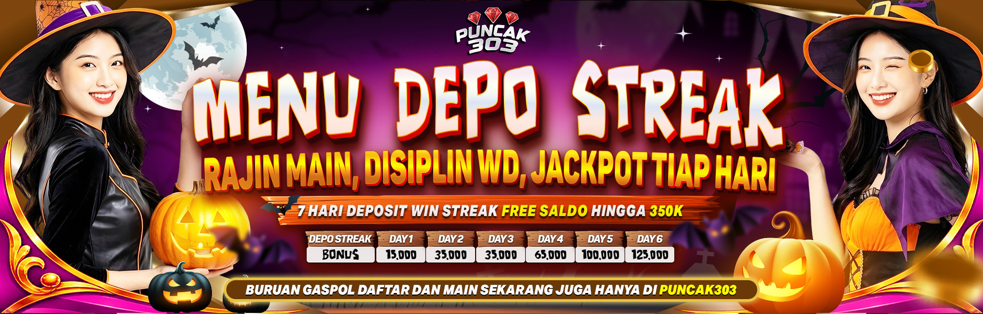 DEPOSIT STREAK PUNCAK303