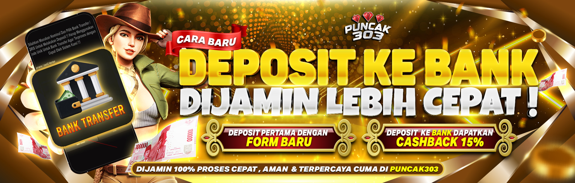 DEPOSIT KE BANK DAN DAPATKAN KEUNTUNGANNYA